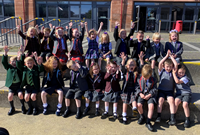 Twins starting school in Inverclyde 2022
